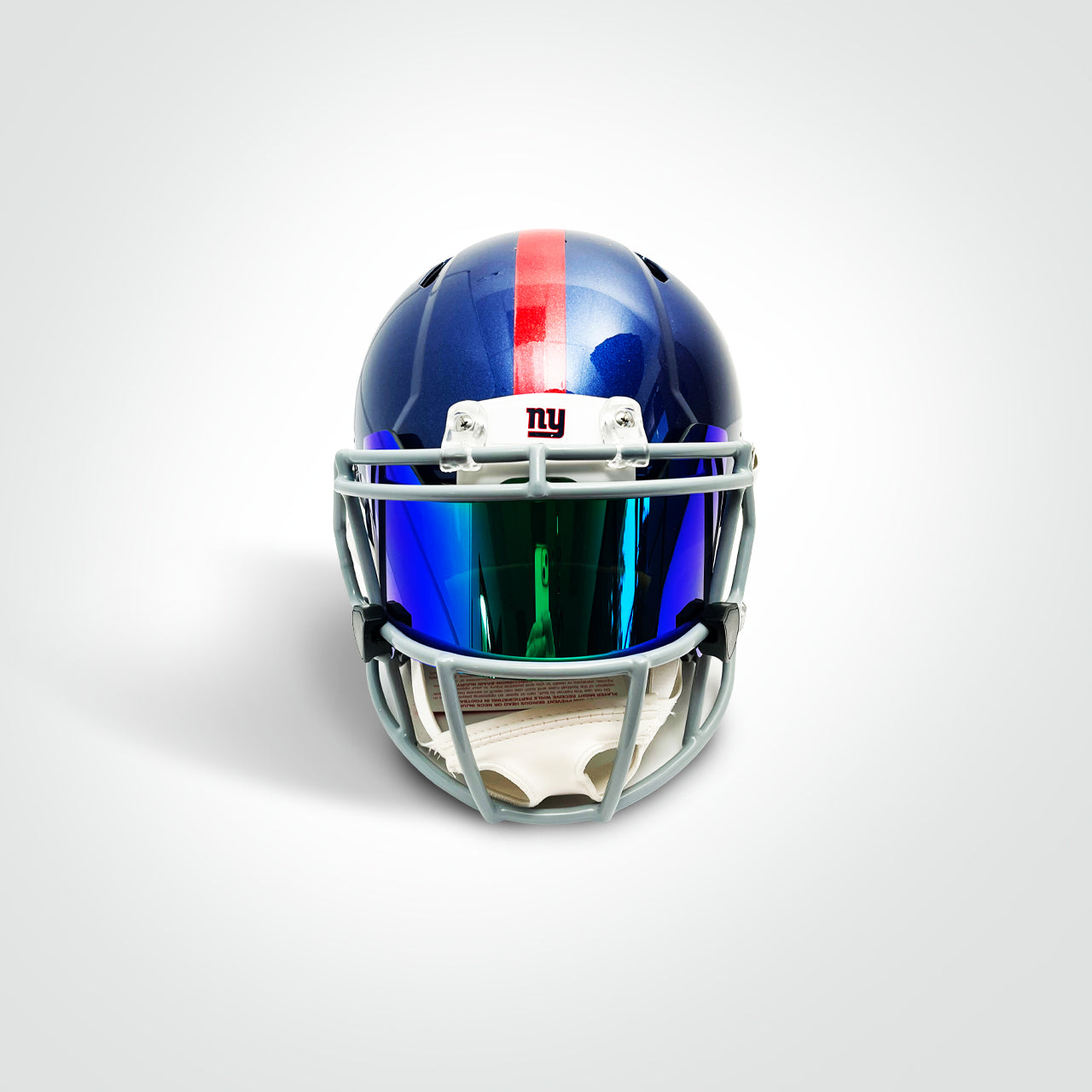 Abdul Carter Signed Giants Speed Full Size Authentic Helmet - The Real Autograph