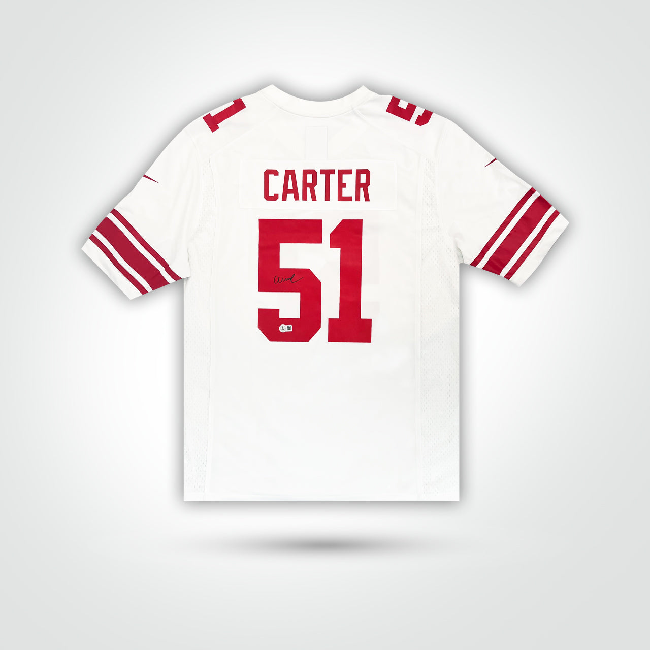 Abdul Carter Signed Giants Nike Game Jersey - The Real Autograph