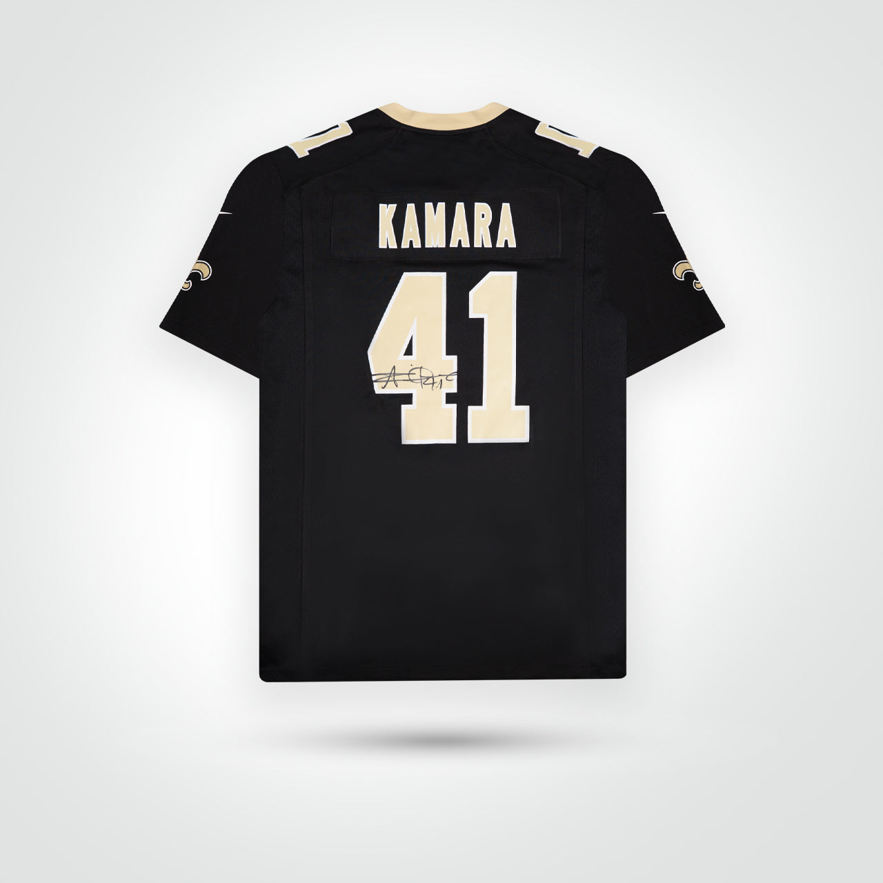 Alvin Kamara Signed Saints Nike Game Jersey - The Real Autograph