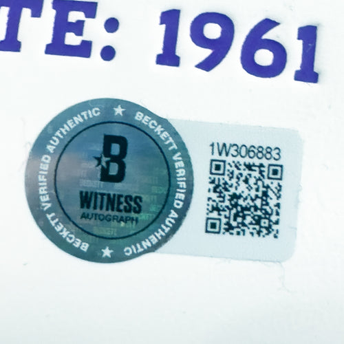 Adrian Peterson Signed Vikings White Logo Football - The Real Autograph