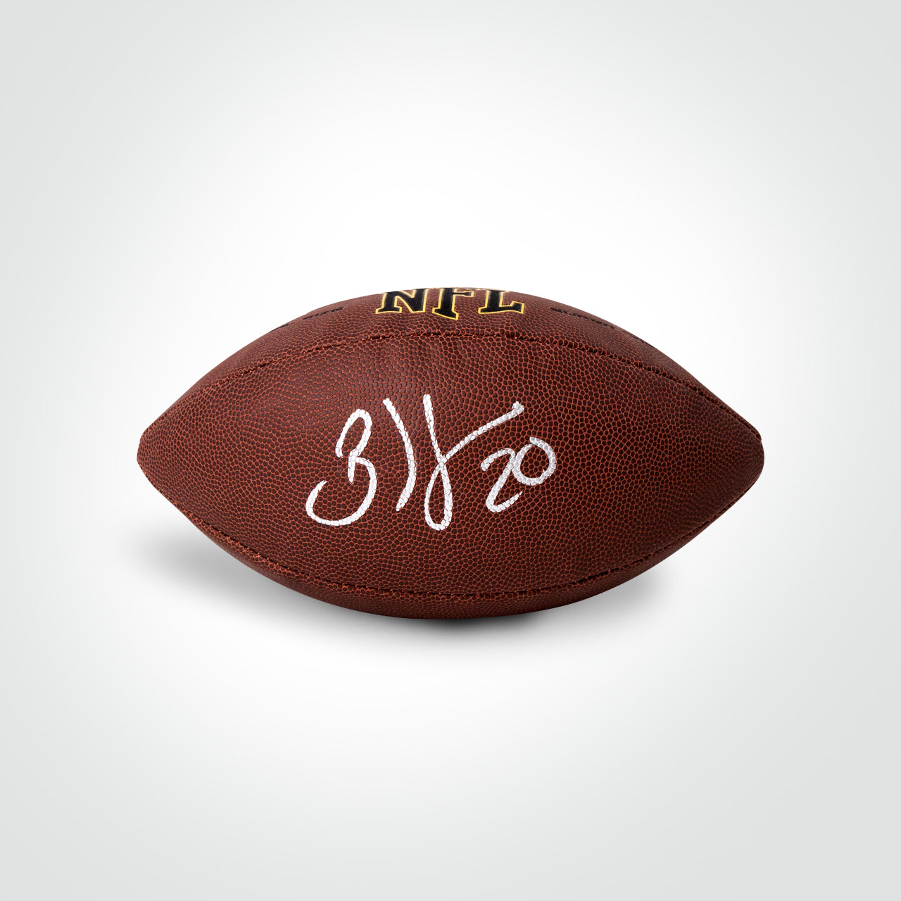 Brian Dawkins Signed Football