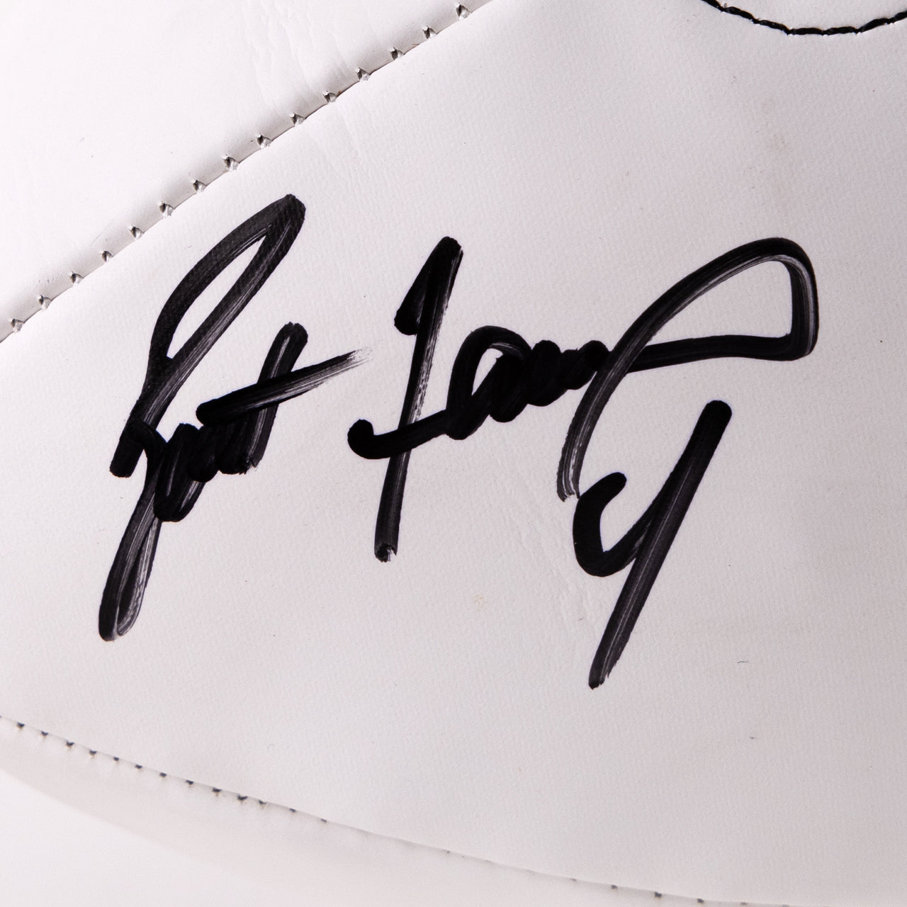 Brett Favre Signed Packers White Panel Football - The Real Autograph