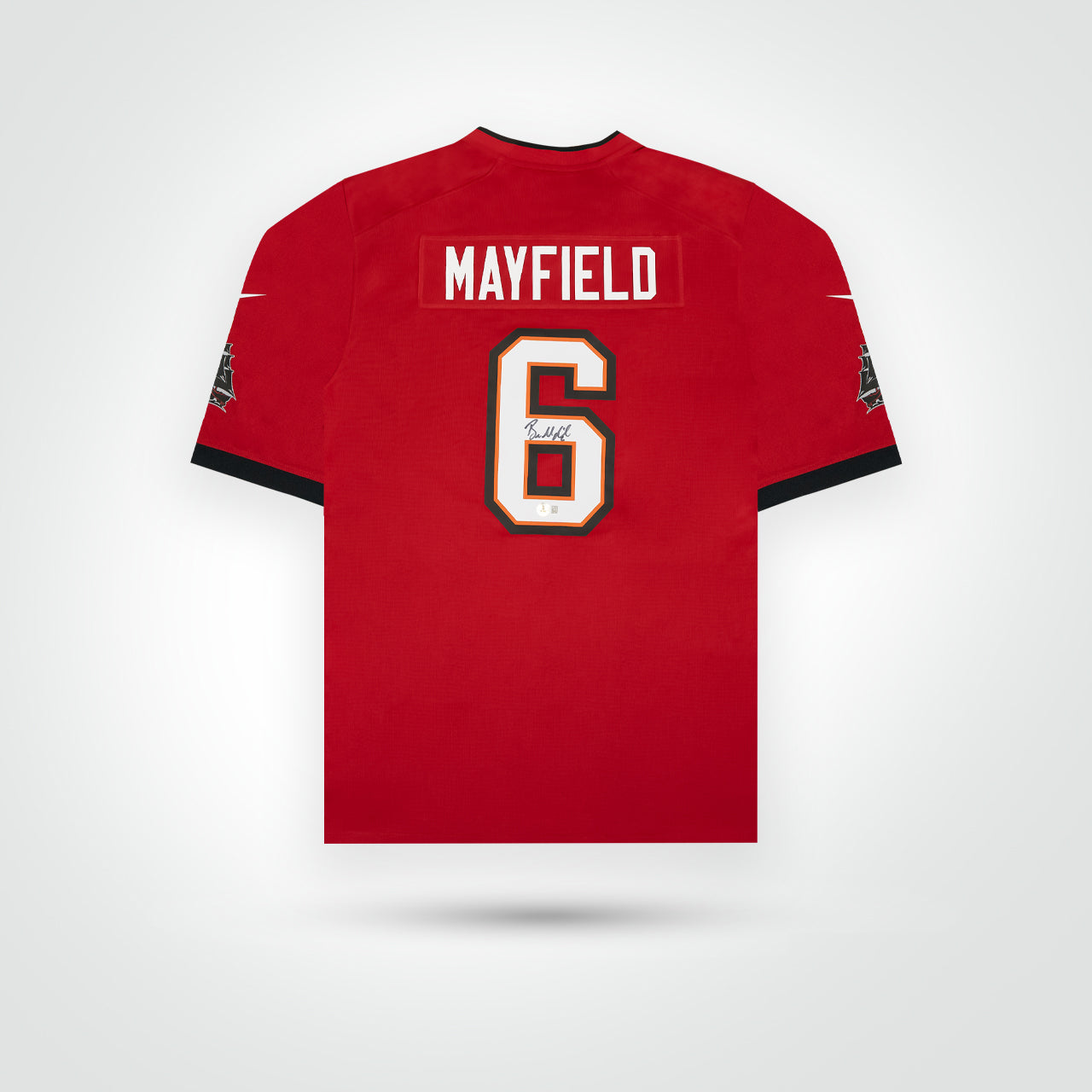 Baker Mayfield Signed Buccaneers Nike Game Jersey - The Real Autograph