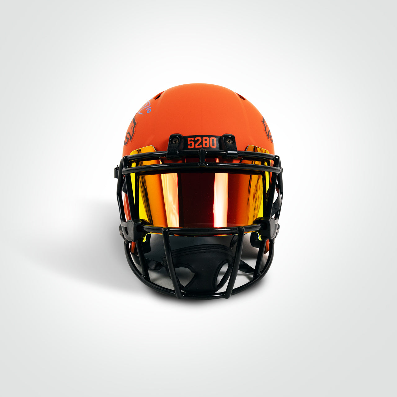 Bo Nix Signed Broncos Rave Full Size Replica Helmet - The Real Autograph