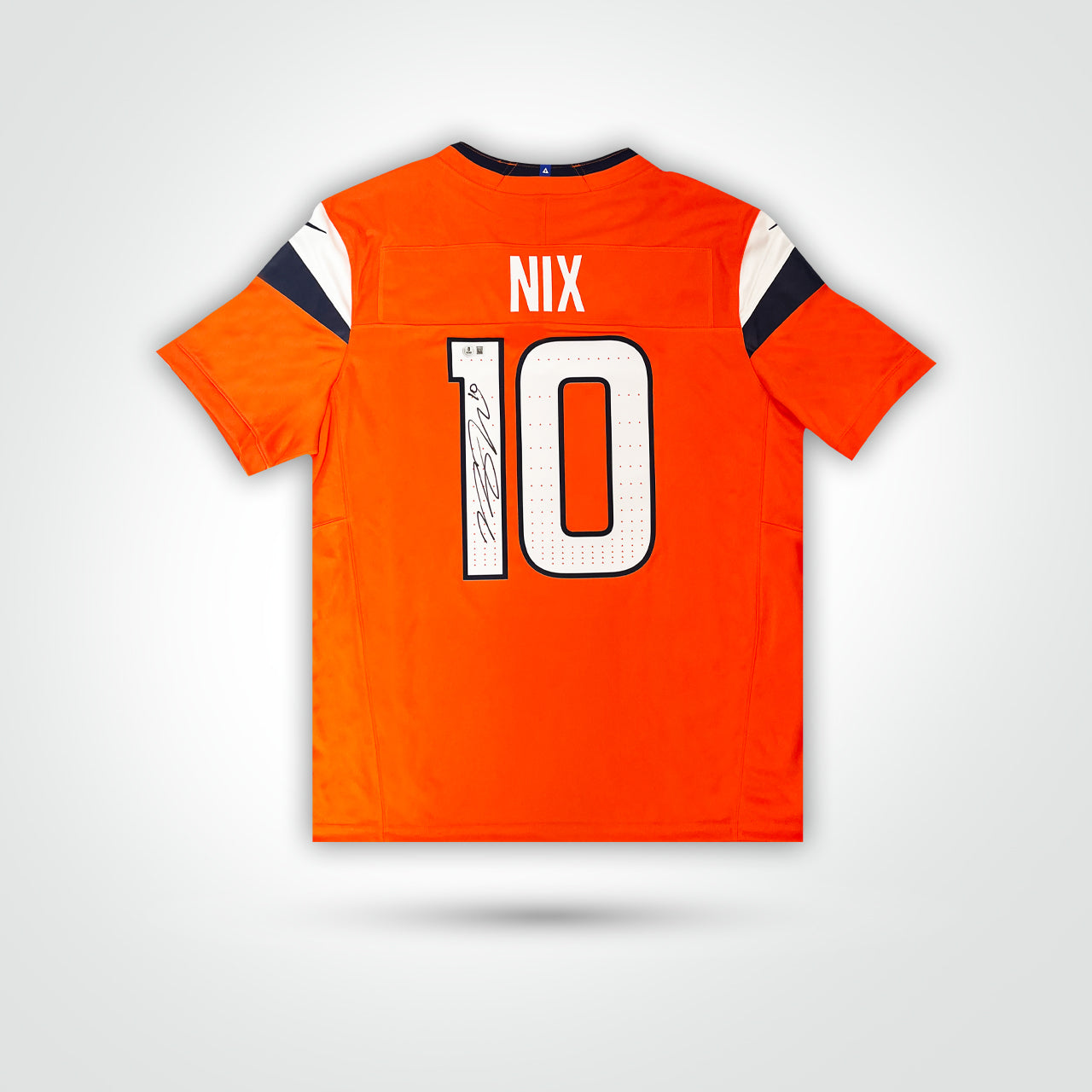 Bo Nix Signed Broncos Nike Limited Jersey - The Real Autograph
