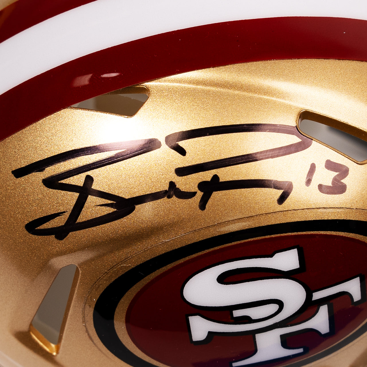Brock Purdy Signed 49ers Speed Mini Helmet