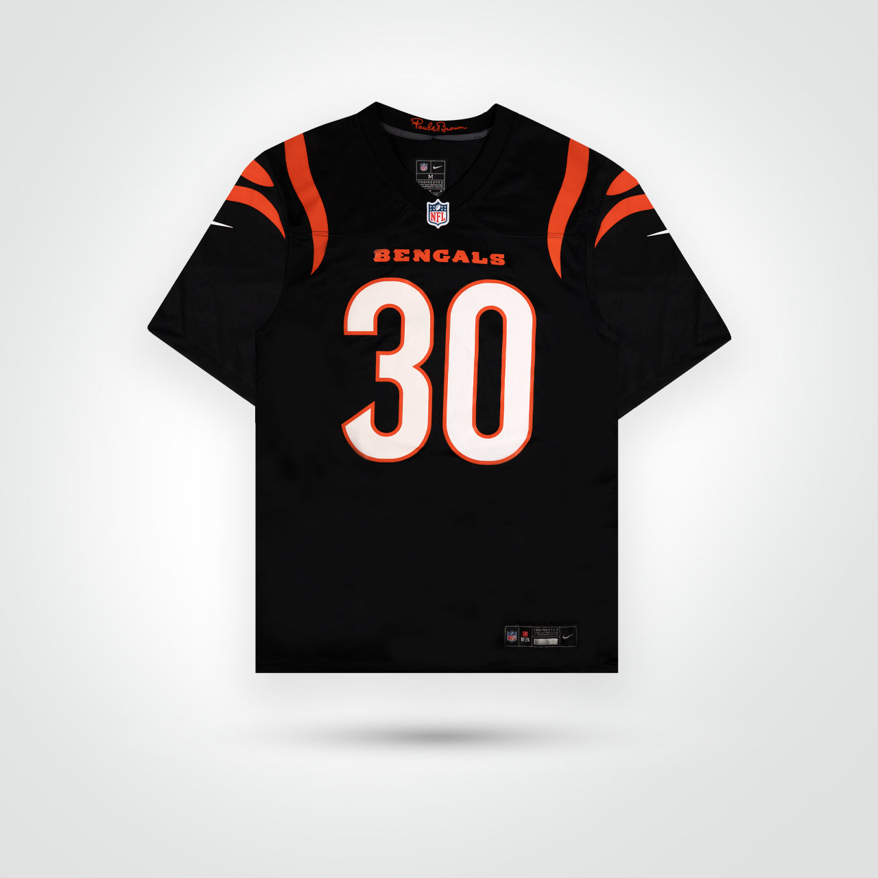 Chase Brown Signed Bengals Nike Game Jersey