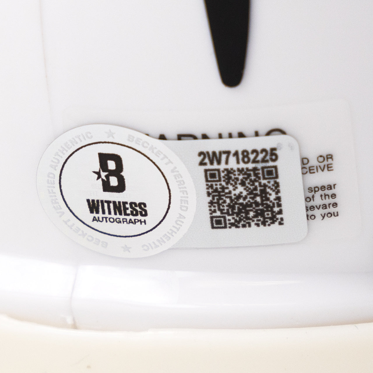 Chase Brown Signed Bengals Alternate Speed Mini Helmet