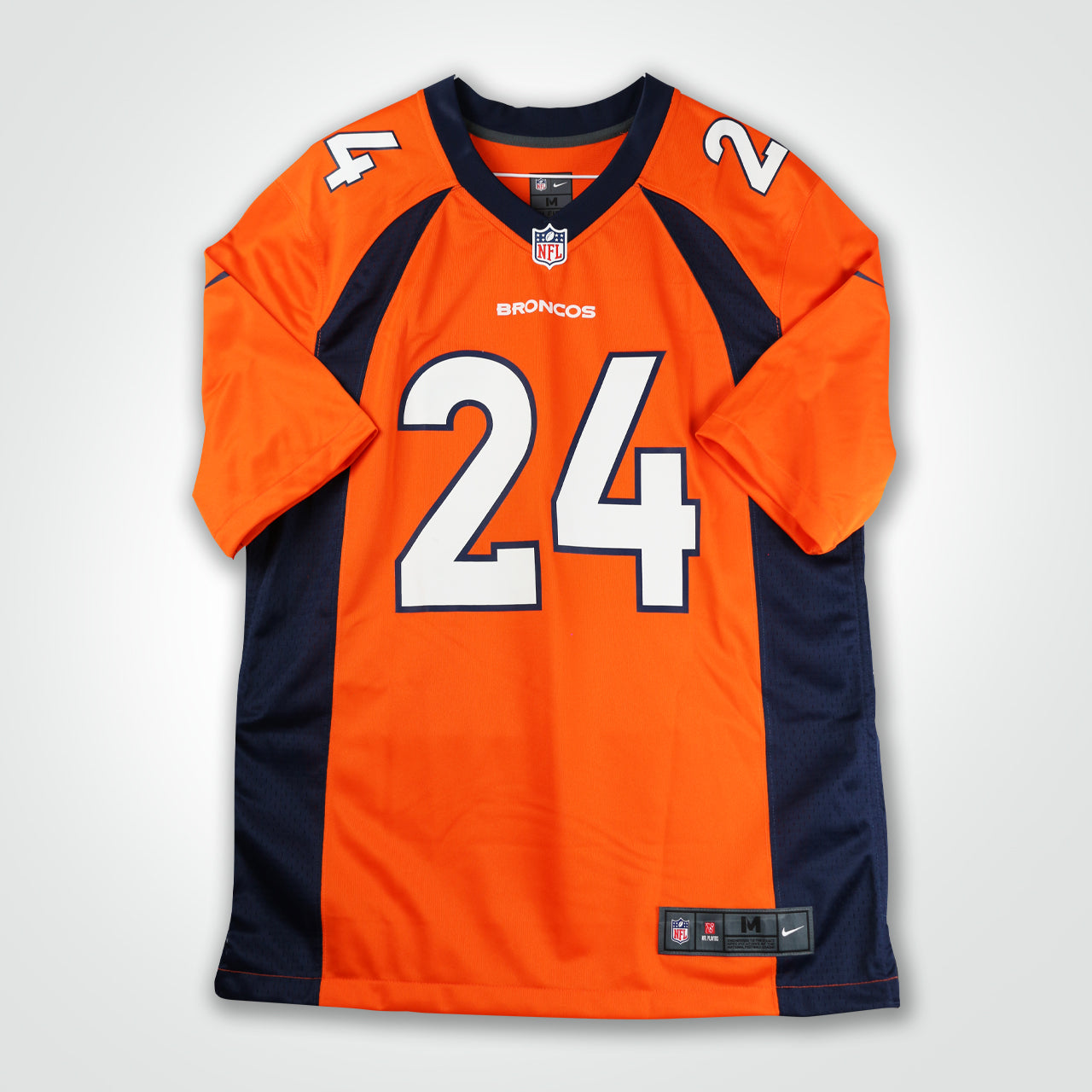 Champ Bailey Signed Broncos Nike Game Jersey - The Real Autograph