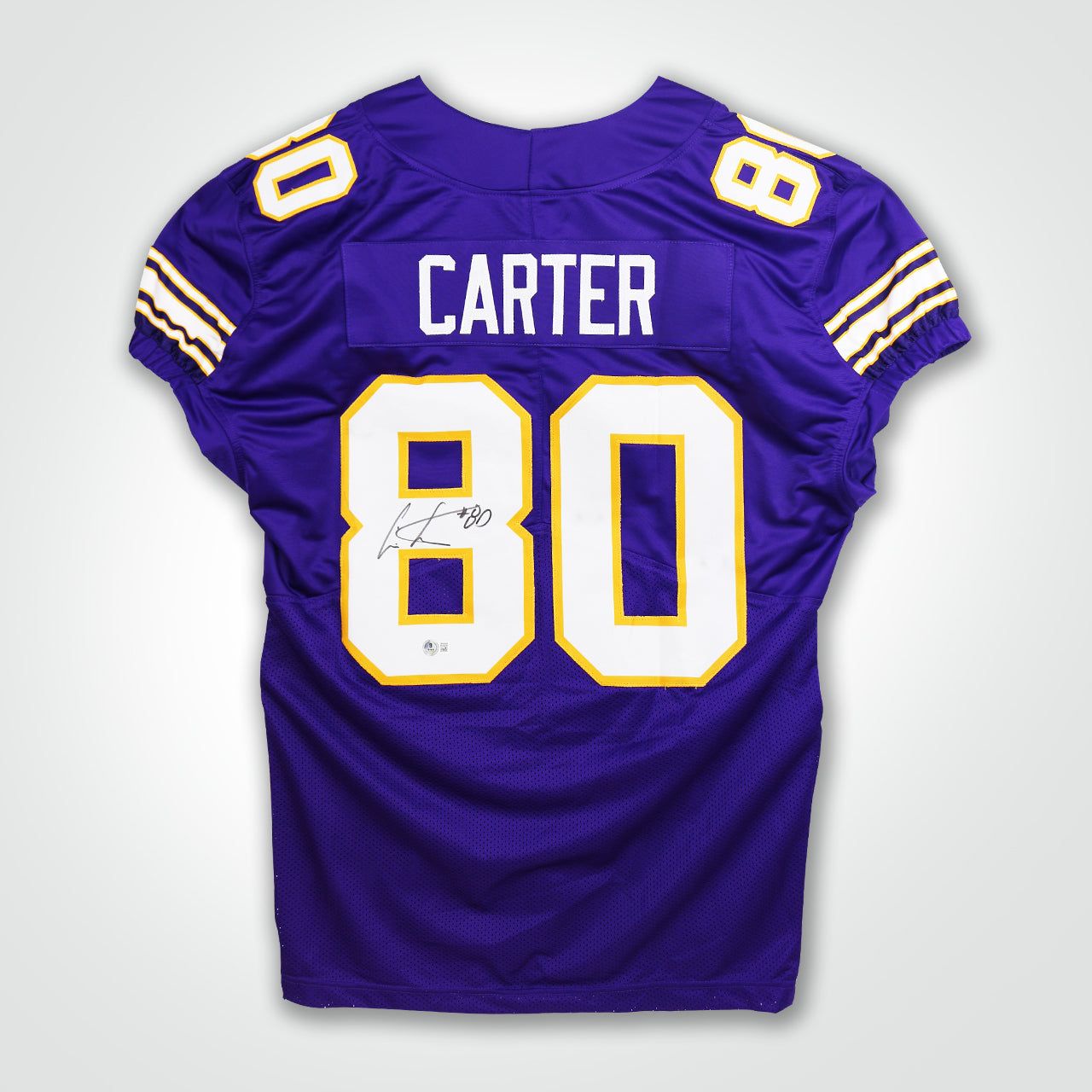 Cris Carter Signed Jersey - The Real Autograph