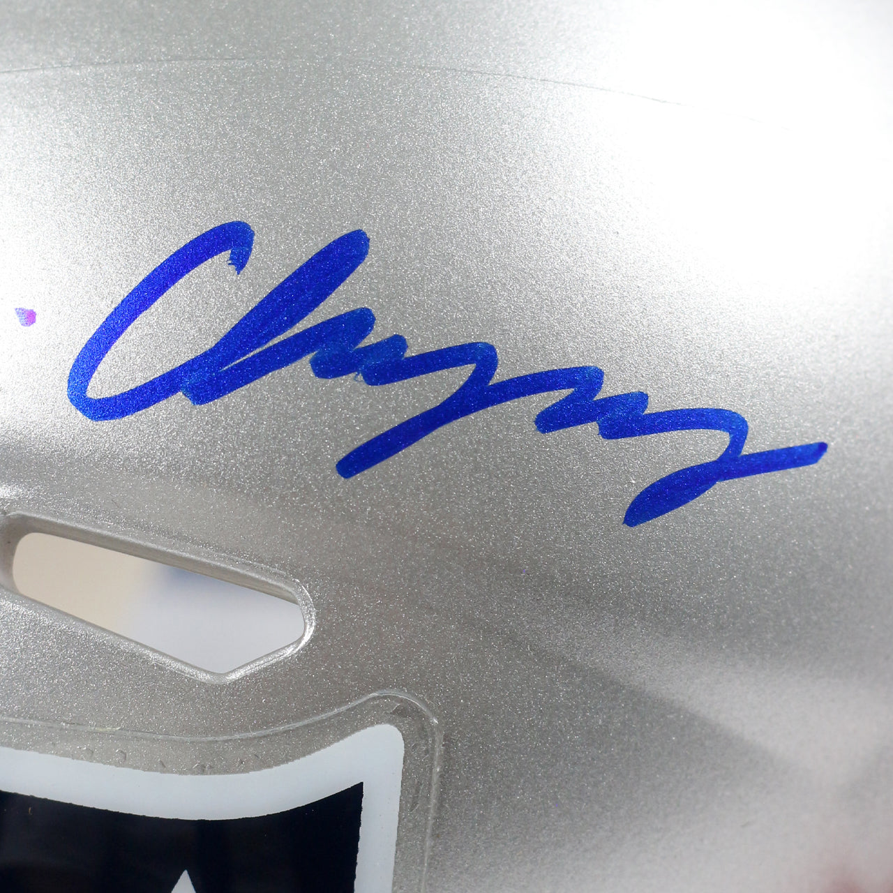 Christian Gonzalez Signed Patriots Speed Mini Helmet