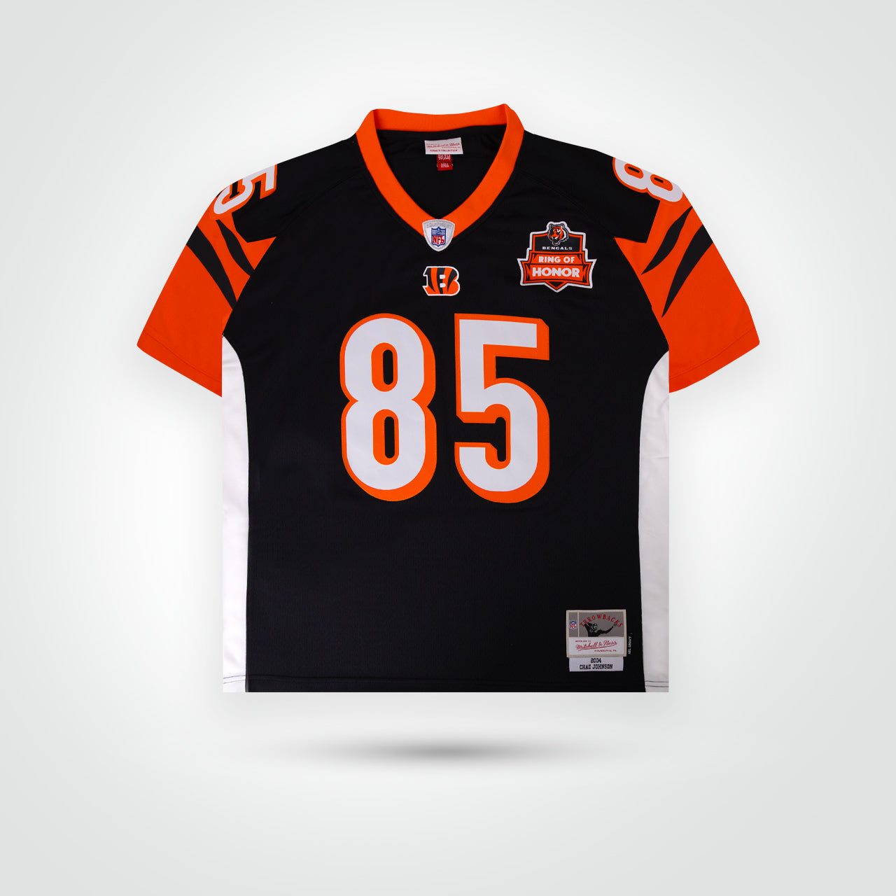 Chad Johnson Signed Bengals Mitchell & Ness Replica Jersey - The Real Autograph