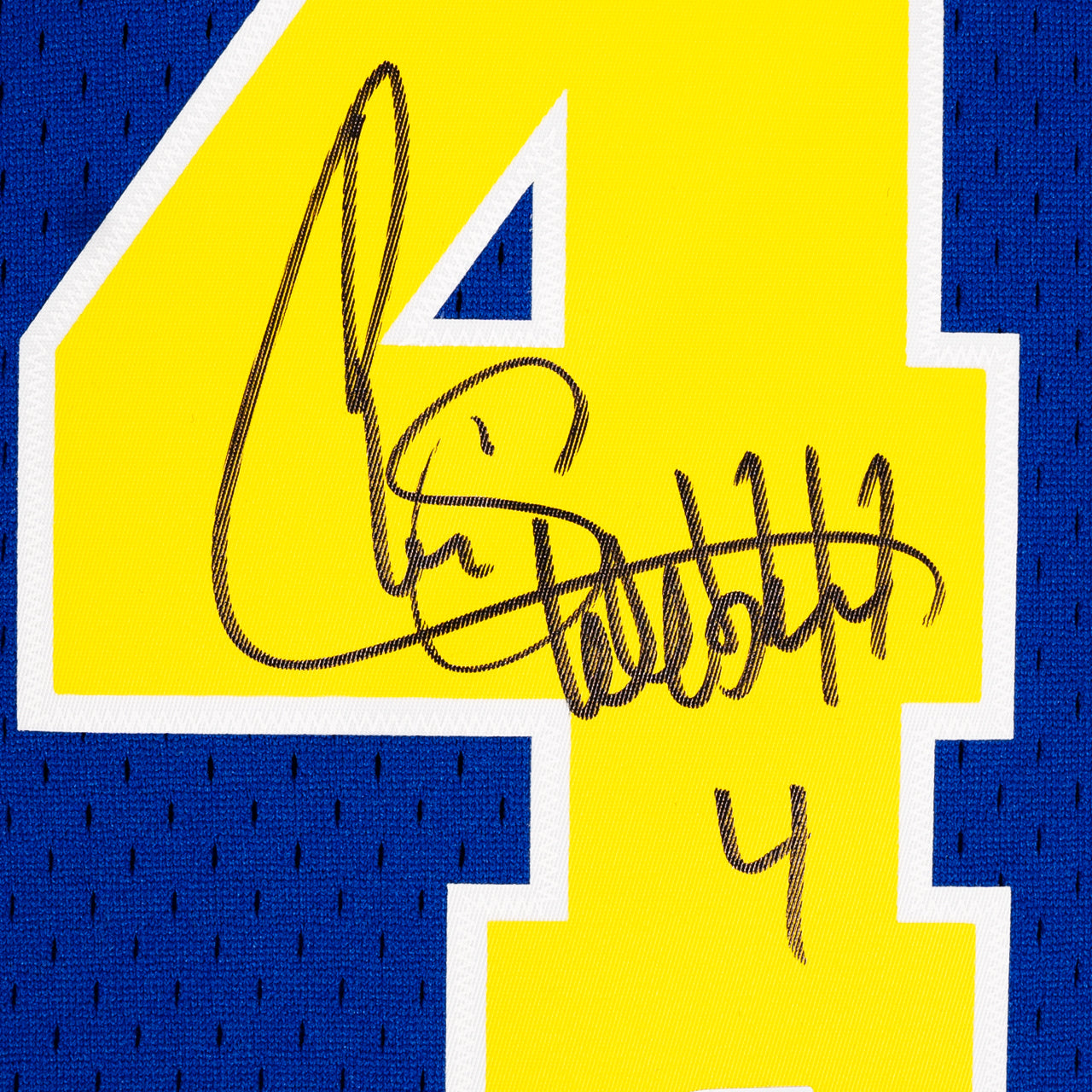 Chris Webber Signed Warriors Mitchell & Ness Swingman Jersey - The Real Autograph