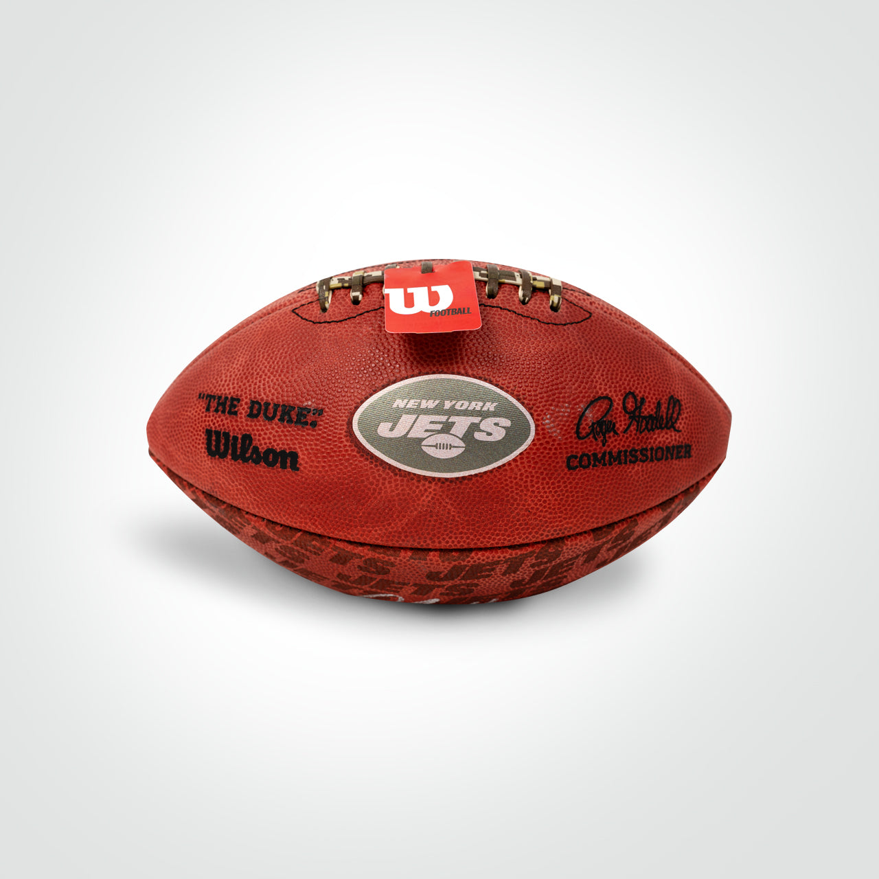 Davante Adams Signed Jets Authentic Duke Football - The Real Autograph