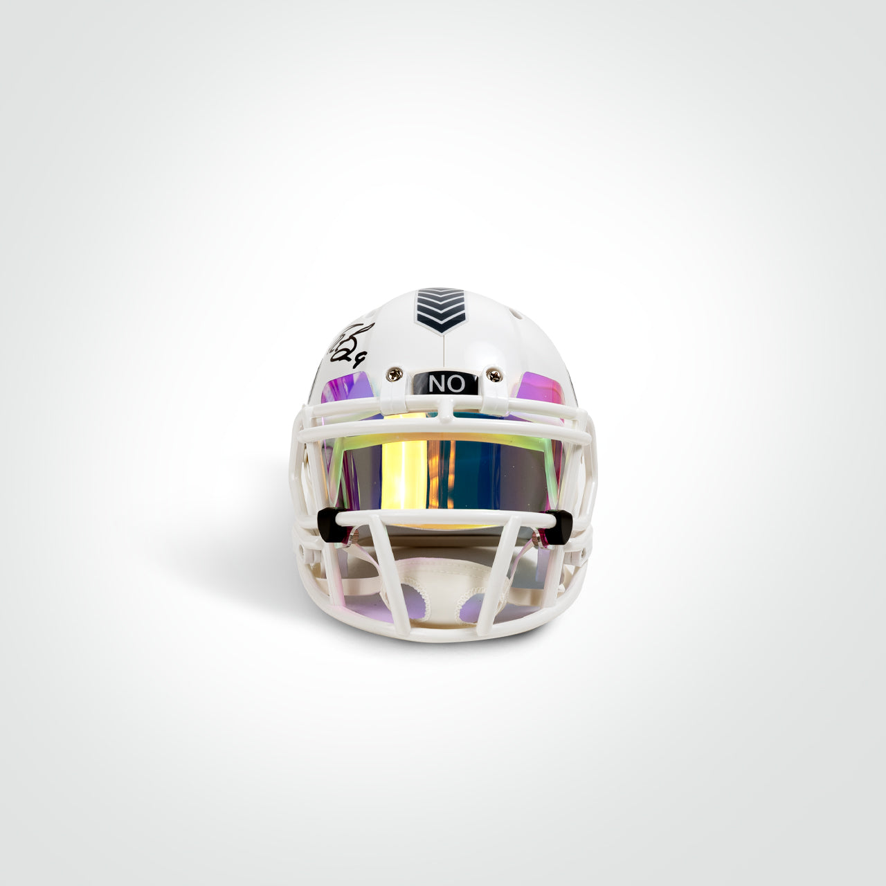 Drew Brees Signed Saints Salute to Service (STS) Mini Helmet - The Real Autograph
