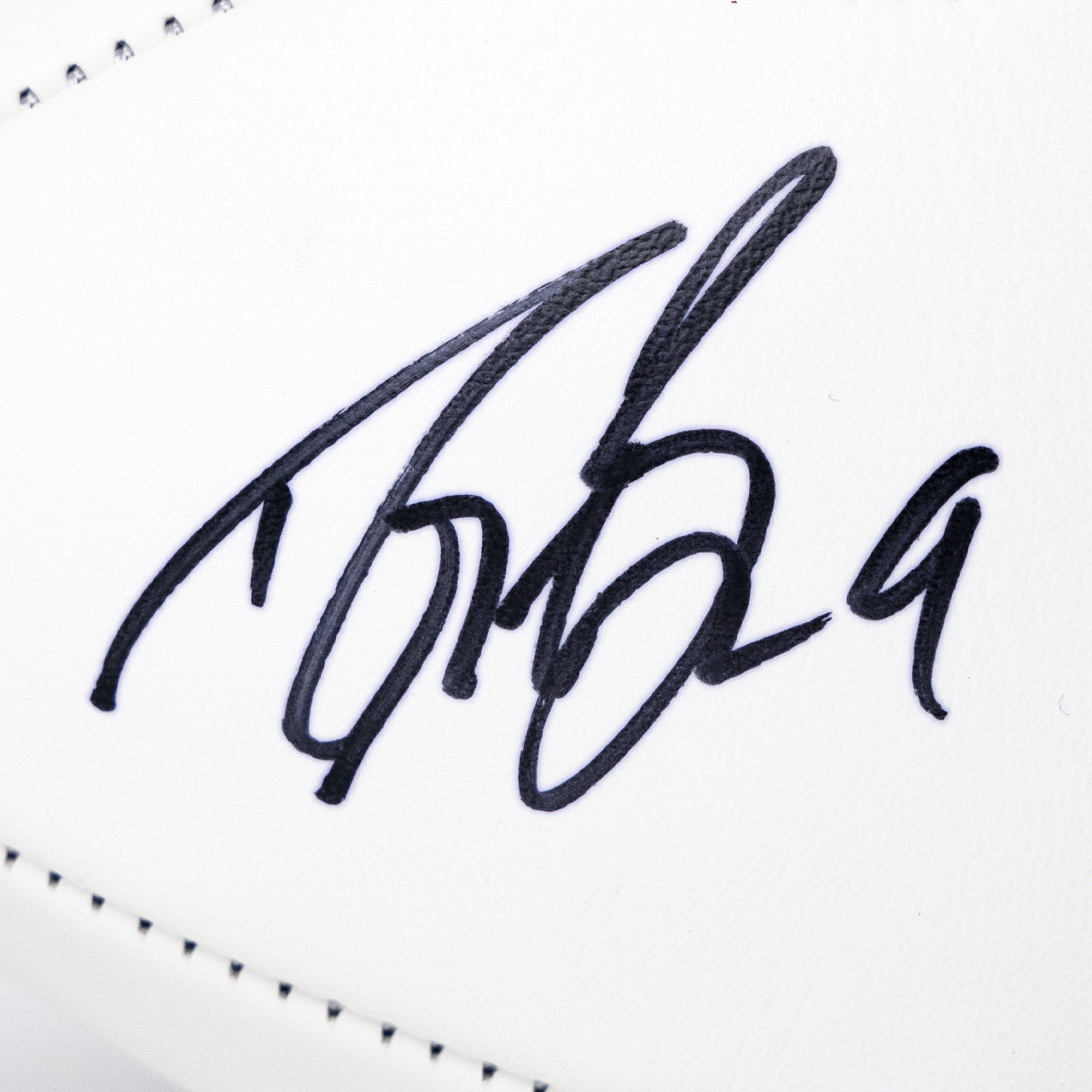 Drew Brees Signed Saints White Panel Football