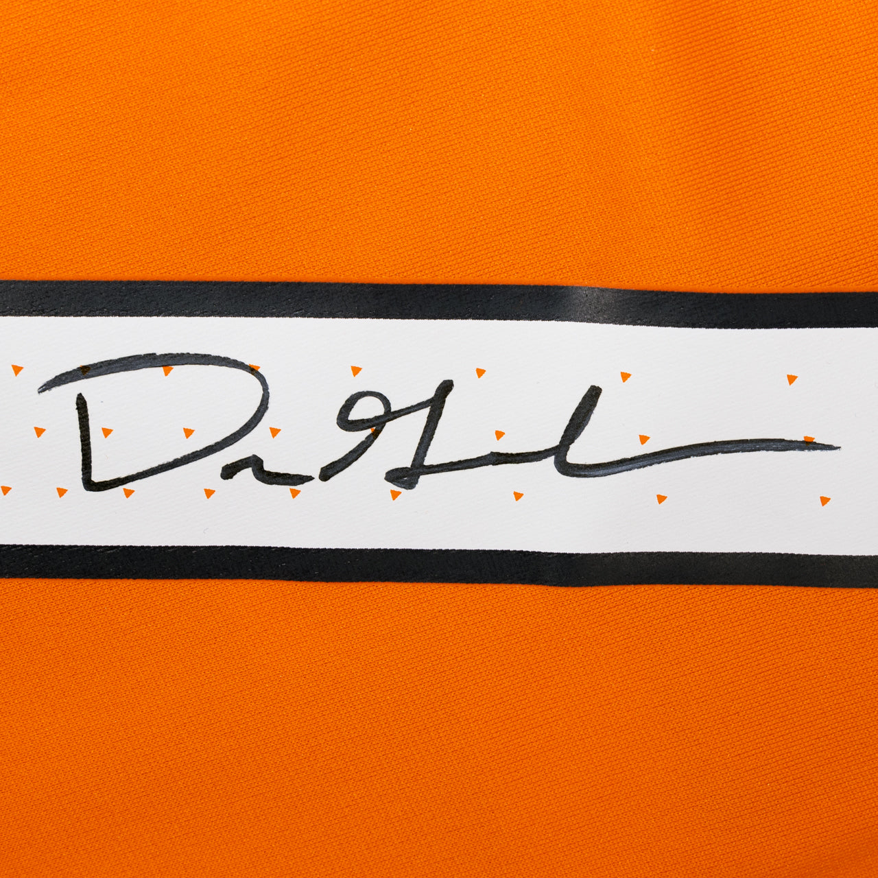 Dre Greenlaw Signed Broncos Nike Game Jersey Inscribed "Orange Crush"