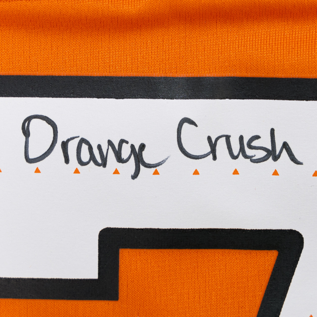 Dre Greenlaw Signed Broncos Nike Game Jersey Inscribed "Orange Crush"
