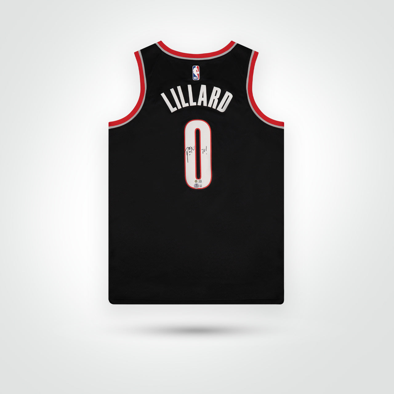 Damian Lillard Signed Trail Blazers Nike Swingan Icon Edition Jersey - The Real Autograph