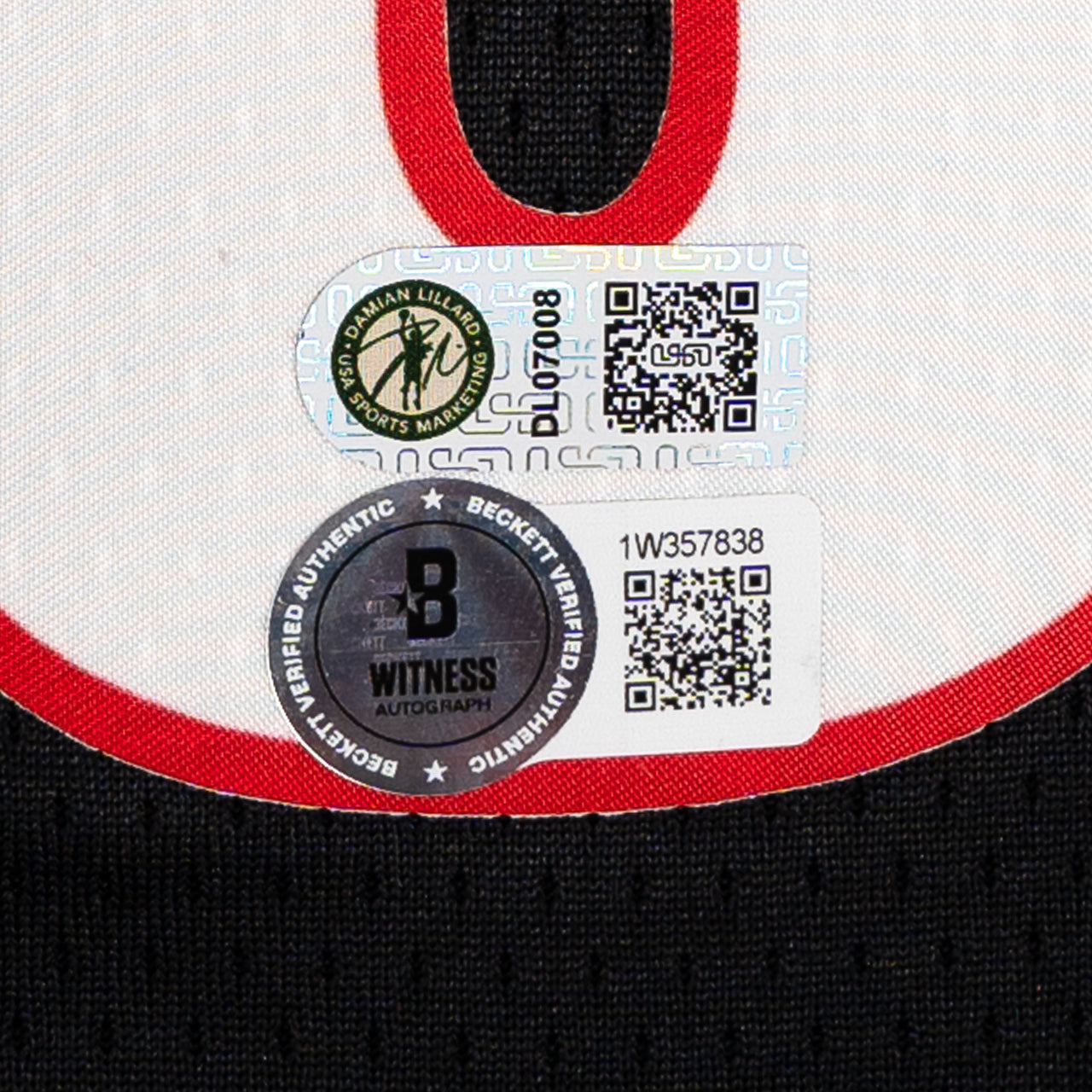 Damian Lillard Signed Trail Blazers Nike Swingan Icon Edition Jersey - The Real Autograph