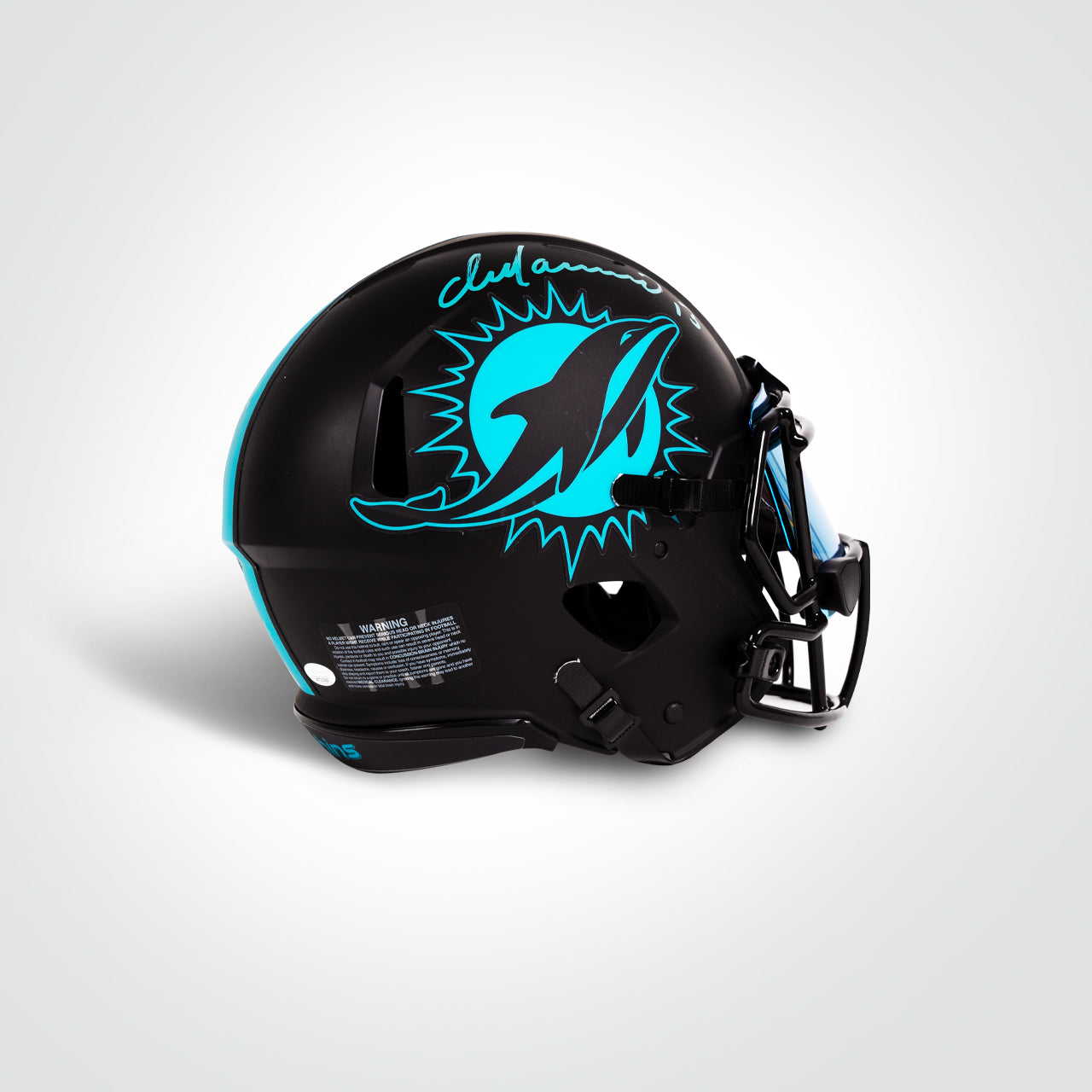 Dan Marino Signed Dolphins Eclipse Speed Full Size Authentic Helmet
