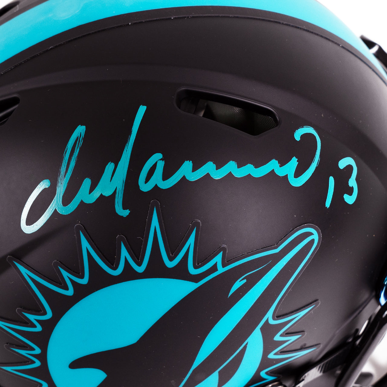 Dan Marino Signed Dolphins Eclipse Speed Full Size Authentic Helmet