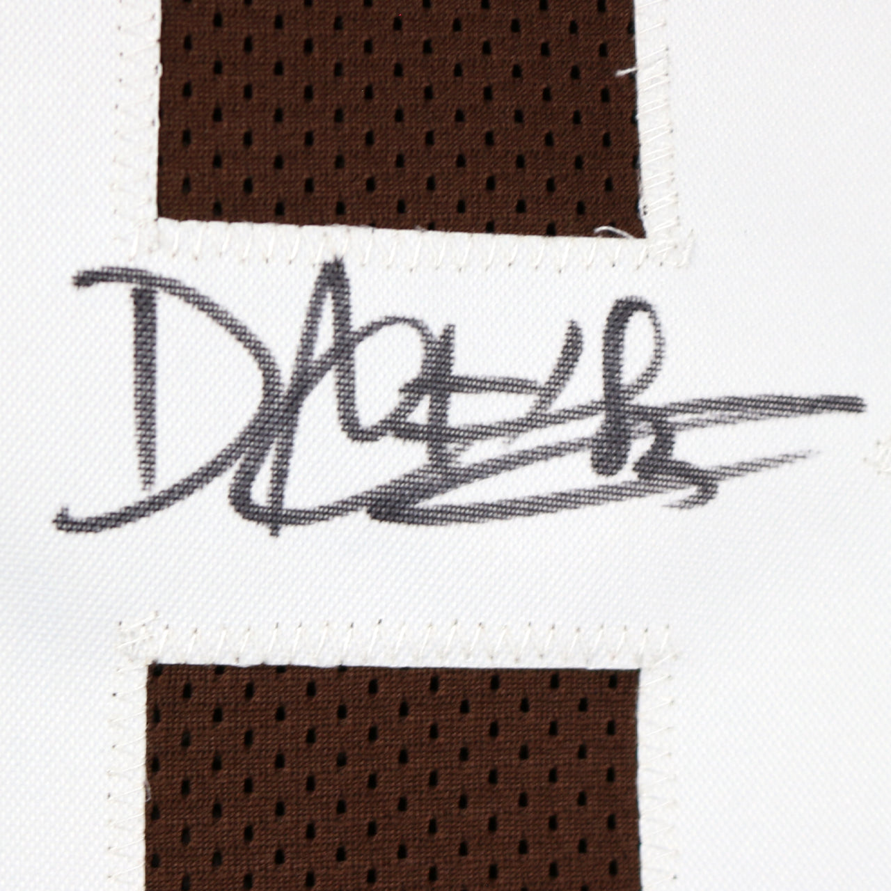 David Njoku Signed Jersey - The Real Autograph