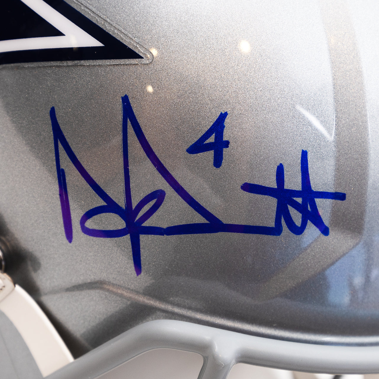 Dak Prescott Signed Cowboys Speed Full Size Replica Helmet