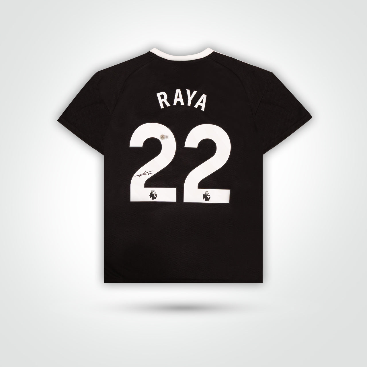 David Raya Signed Arsenal FC Jersey - The Real Autograph