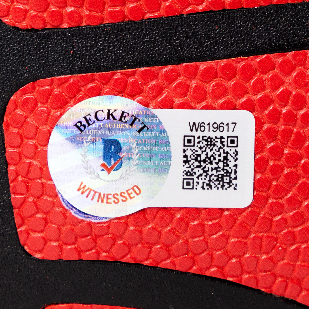 Dennis Rodman & James Wiseman Dual Signed Pistons City Edition Basketball - The Real Autograph