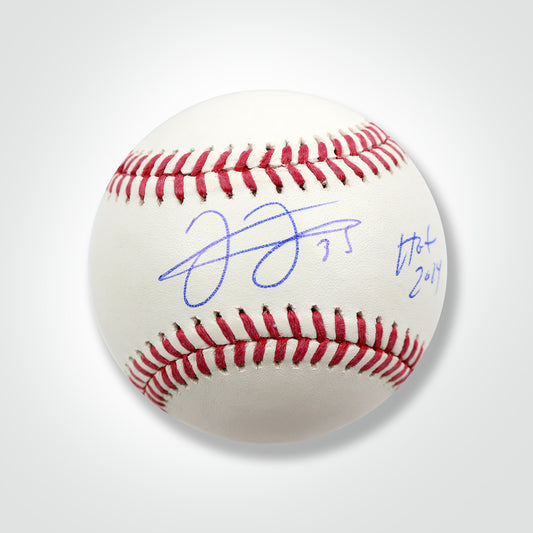 Frank Thomas Signed Official Major League Baseball Inscribed "HoF 2014" - The Real Autograph