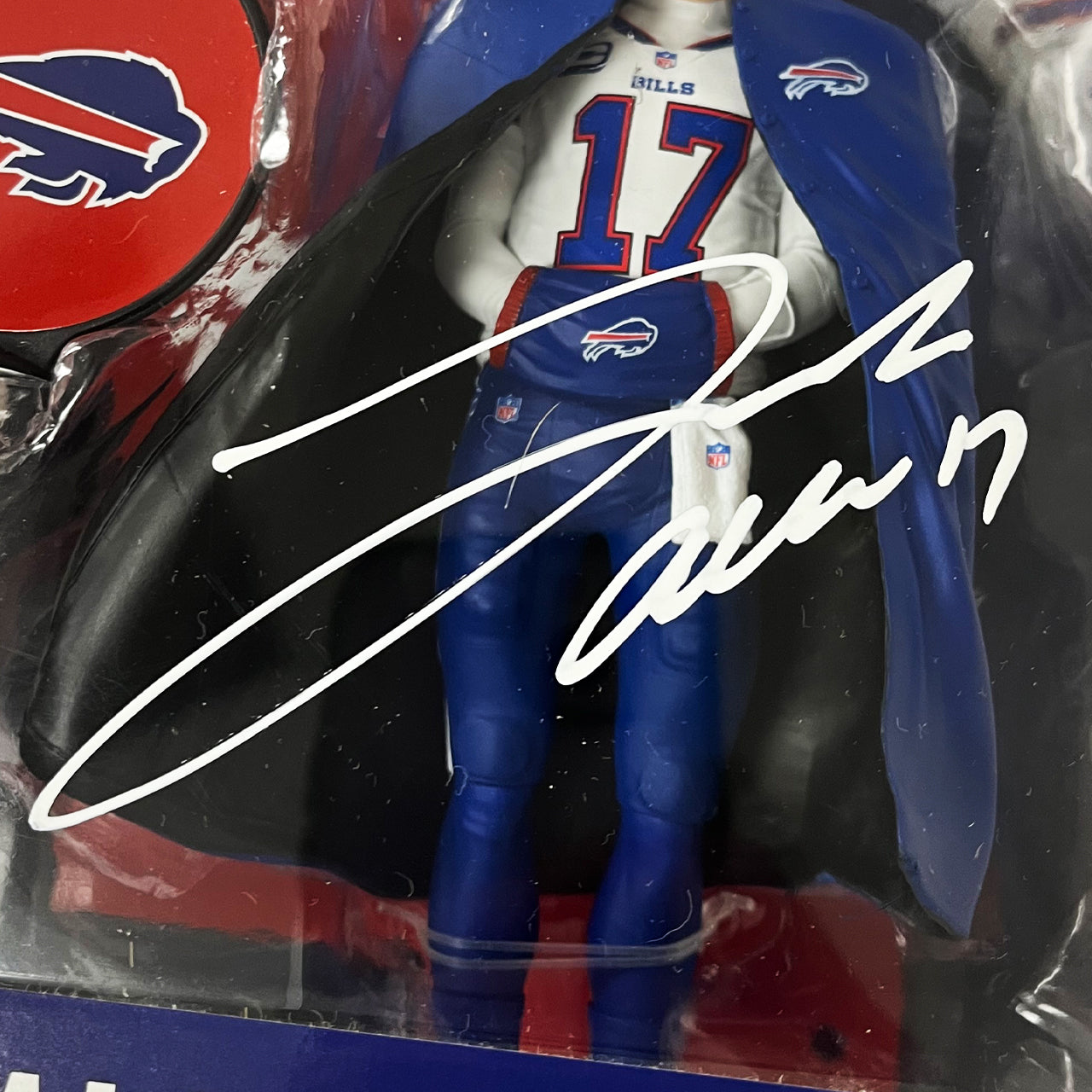 Josh Allen Signed Bills McFarlane 7" Figurine - The Real Autograph