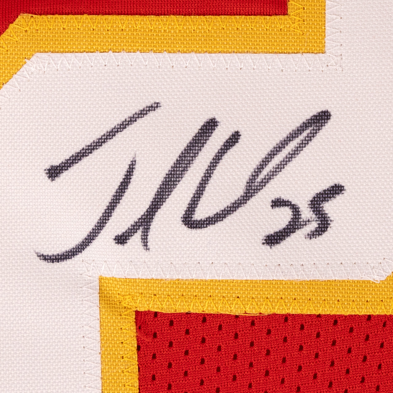 Jamaal Charles Signed Jersey - The Real Autograph