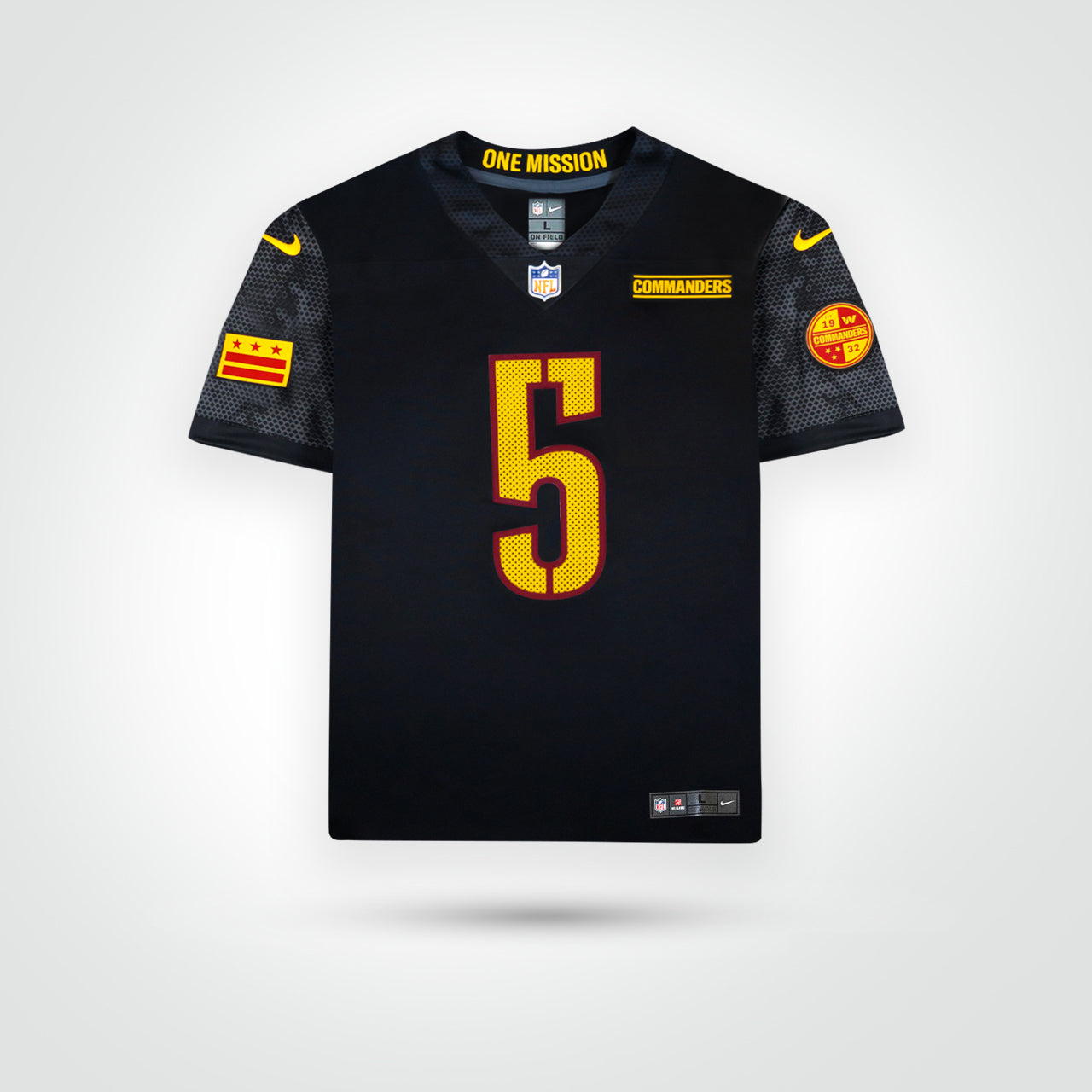 Jayden Daniels Signed Commanders Nike Limited Jersey - The Real Autograph