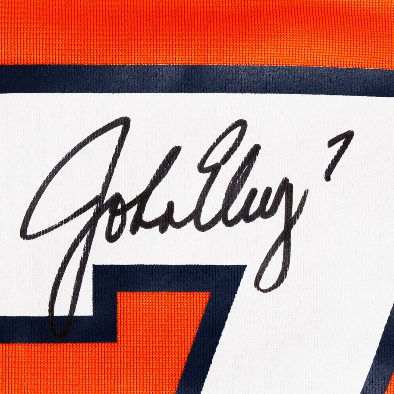 John Elway Signed Broncos Nike Game Jersey - The Real Autograph
