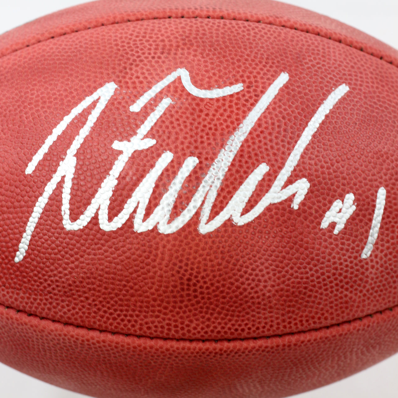 Justin Fields Signed Authentic Duke Football - The Real Autograph