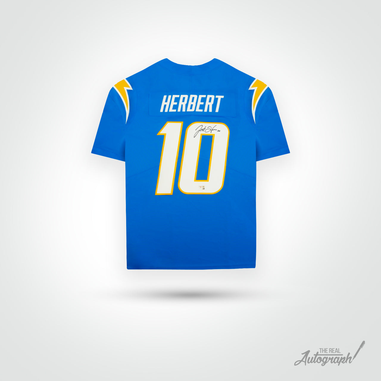 Justin Herbert Signed Chargers Nike Limited Jersey - The Real Autograph