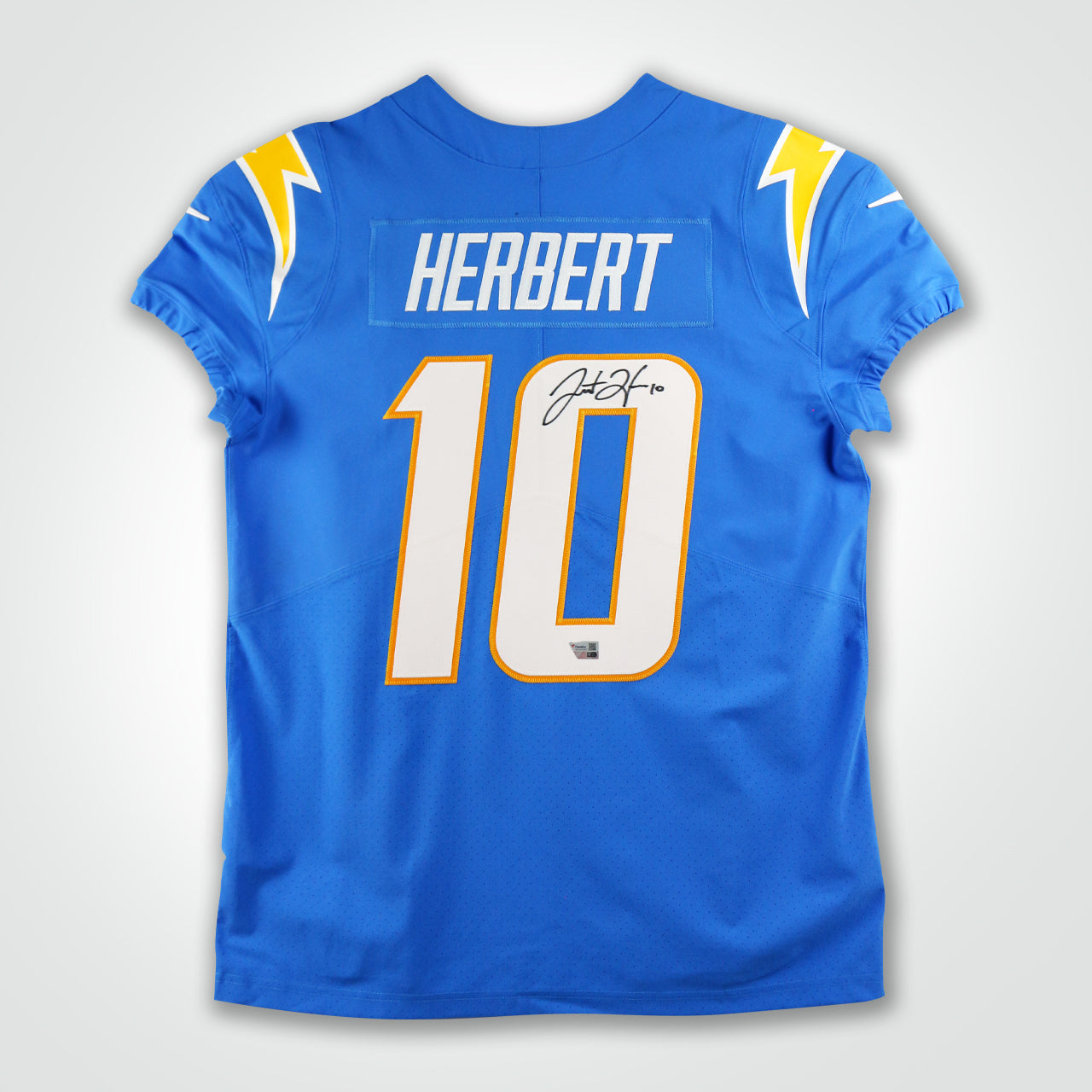 Justin Herbert Signed Chargers Nike Limited Jersey The Real
