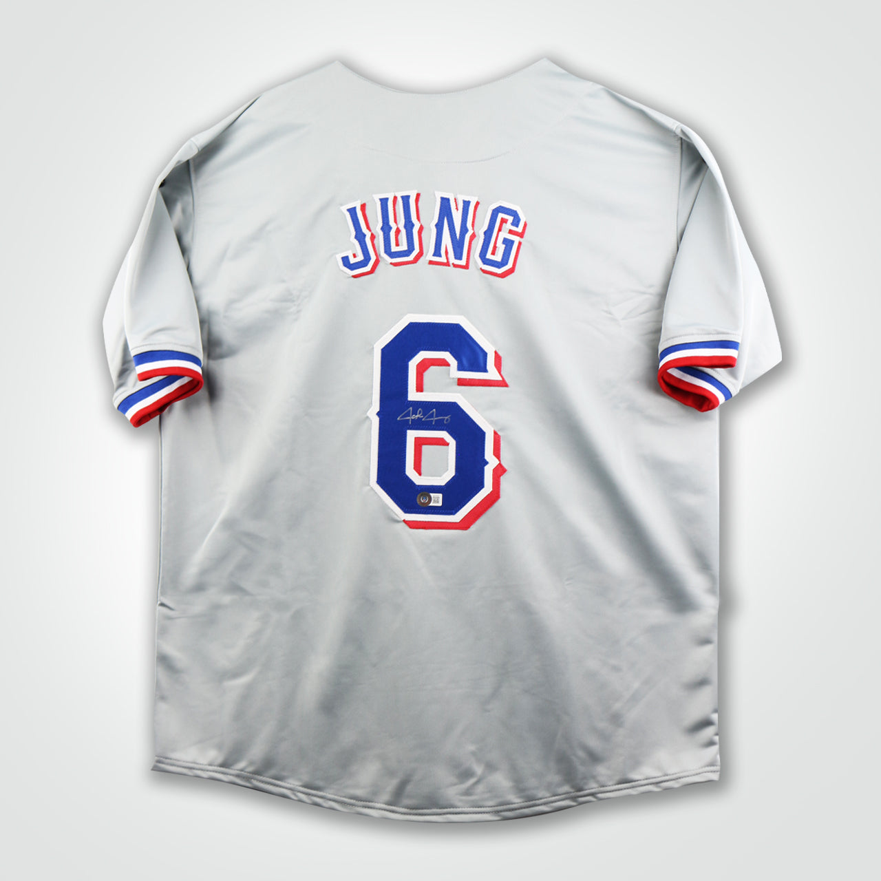 Josh Jung Signed Jersey - The Real Autograph