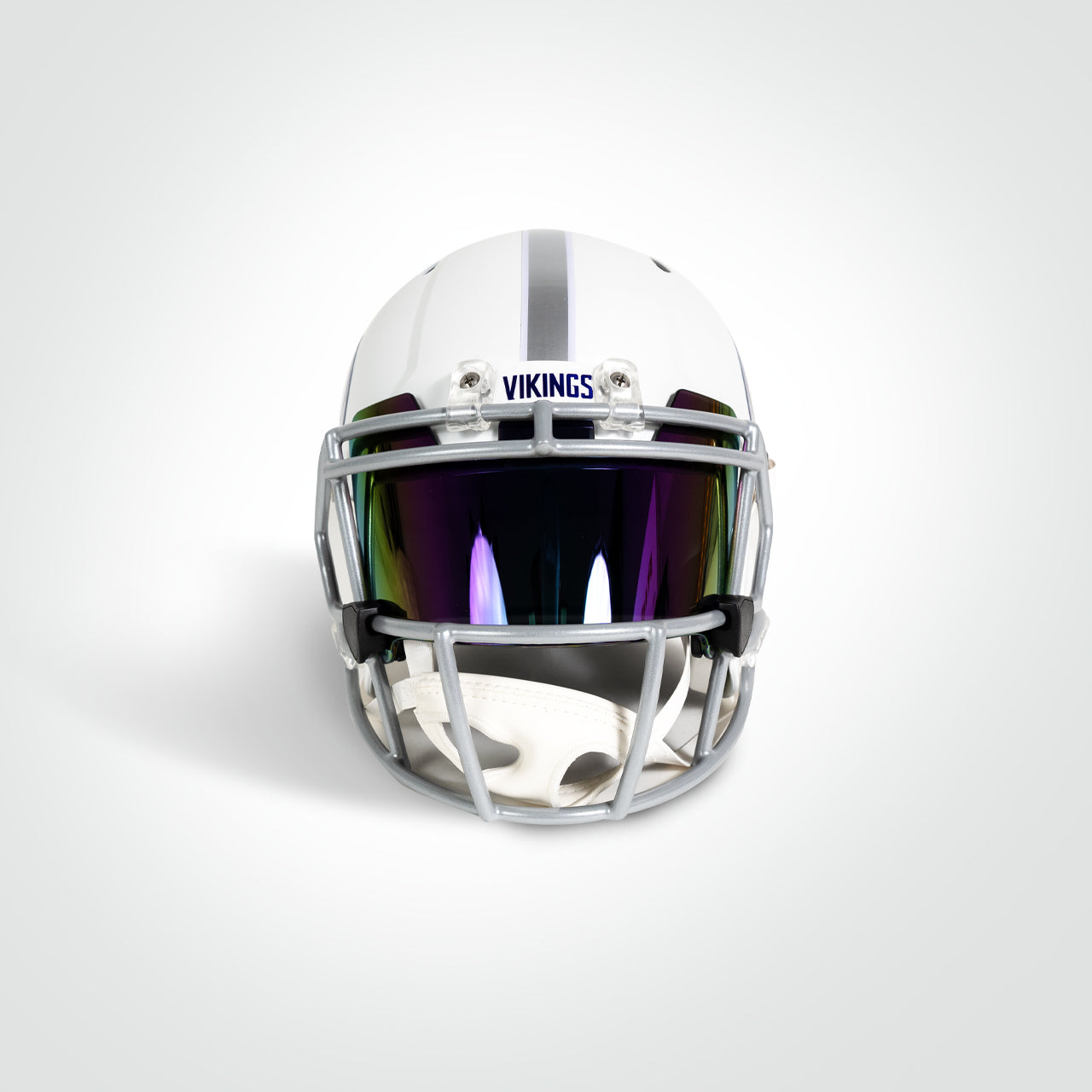 J.J. McCarthy Signed Vikings Alternate Speed Full Size Replica Helmet