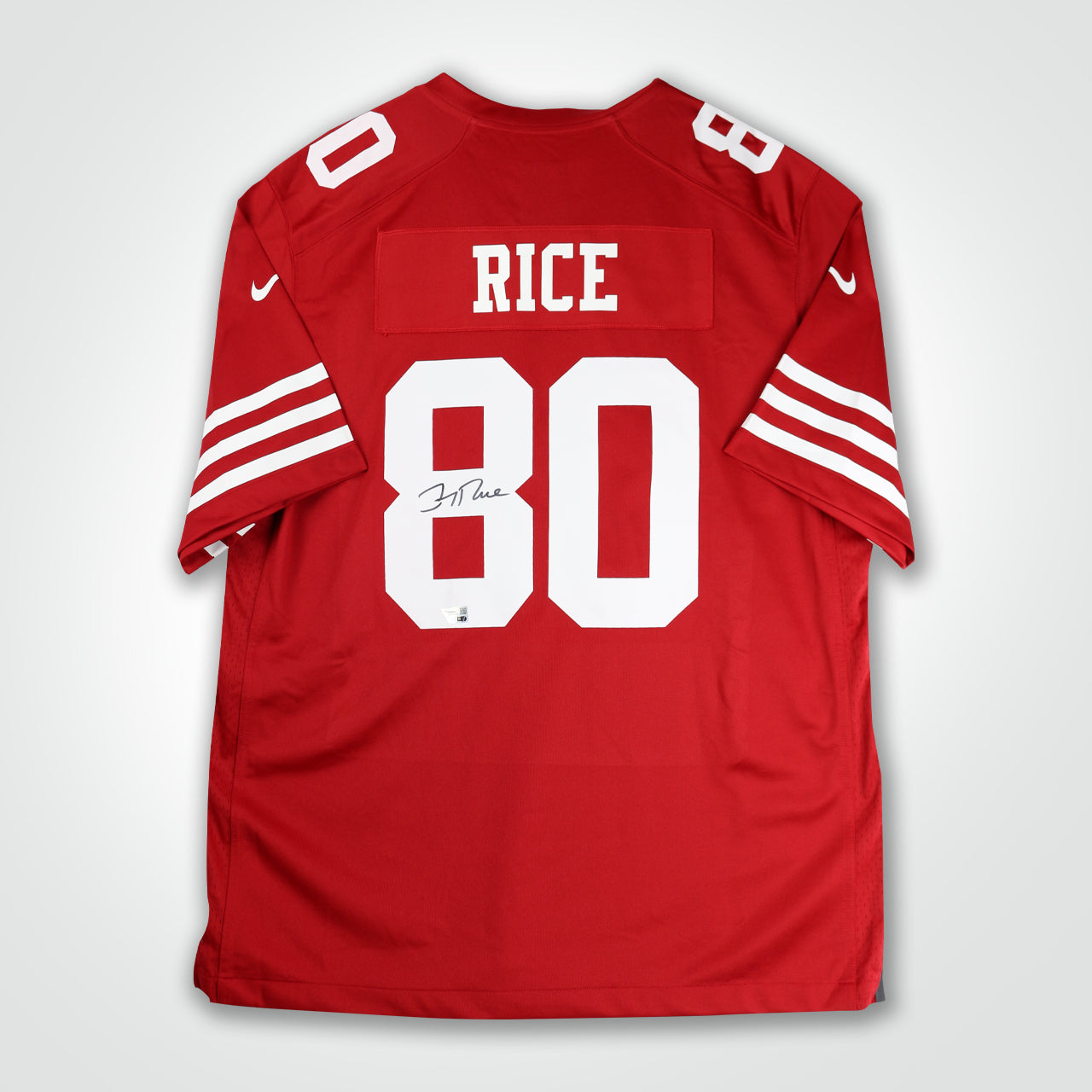 Jerry Rice Signed 49Ers Nike Game Jersey - The Real Autograph