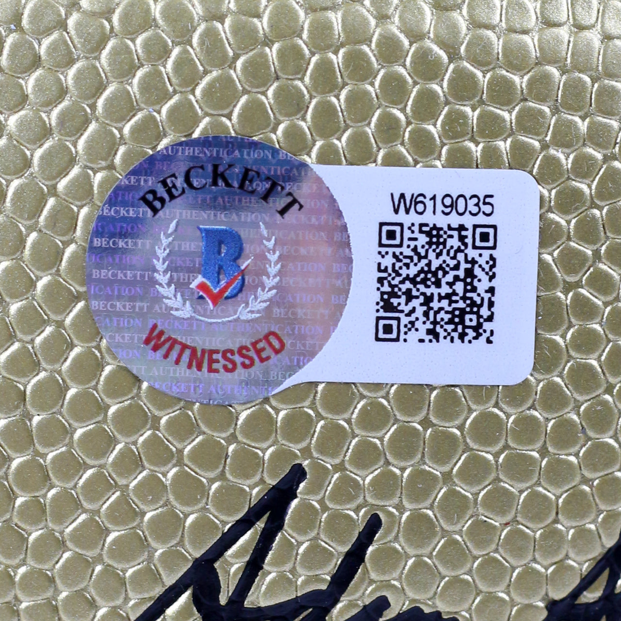 James Wiseman Signed Wilson Gold Edition Basketball Inscribed "Big Ticket" - The Real Autograph