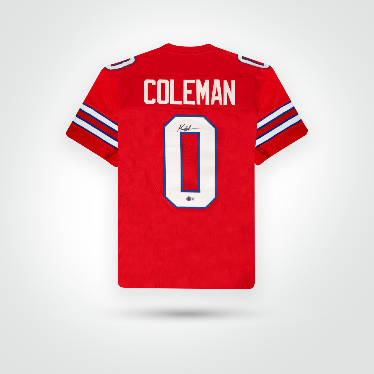 Keon Coleman Signed Jersey