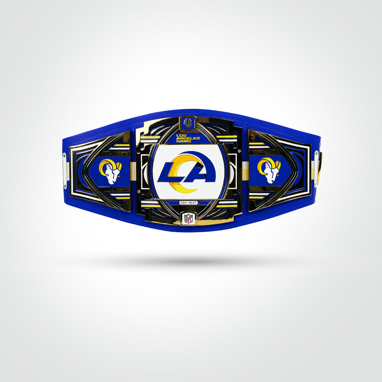 Kurt Warner Signed Rams WWE Belt - The Real Autograph