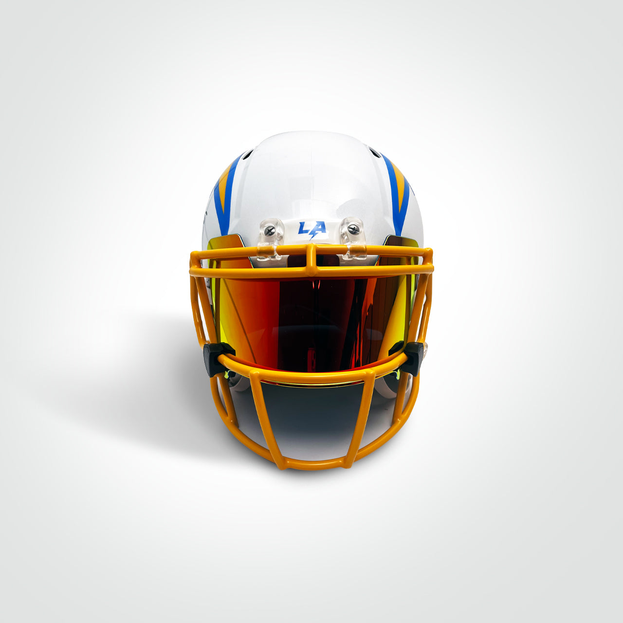 Ladd McConkey Signed Chargers Speed Full Size Replica Helmet - The Real Autograph
