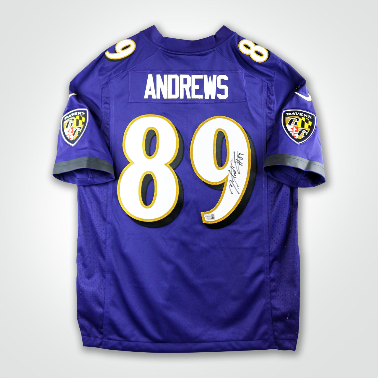 Mark Andrews Signed Ravens Nike Game Jersey - The Real Autograph
