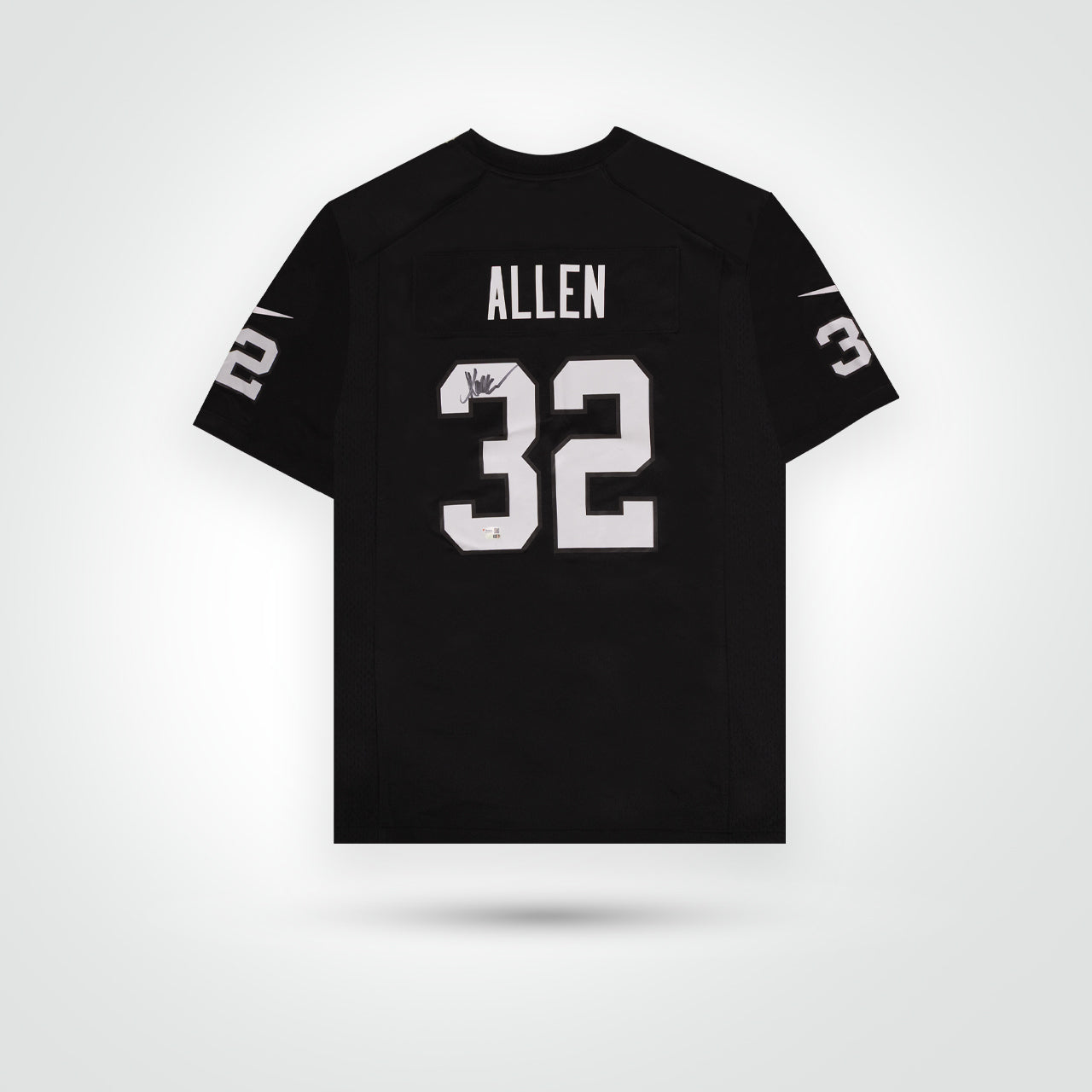 Marcus Allen Signed Raiders Nike Game Jersey - The Real Autograph