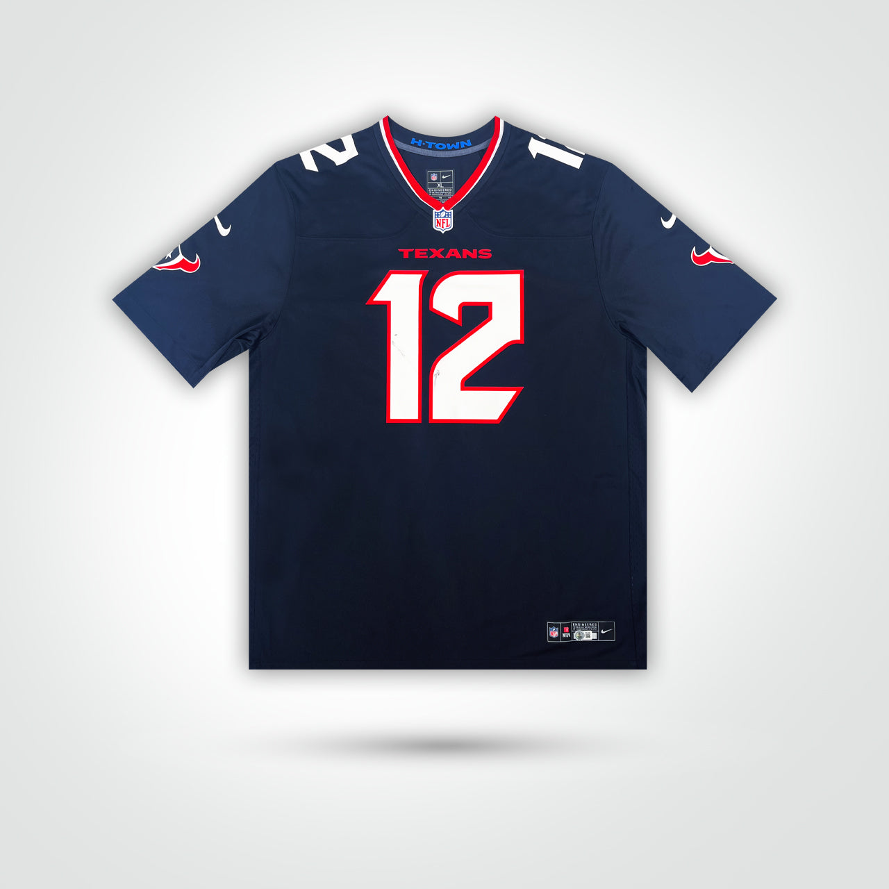 Nico Collins Signed Texans Nike Game Jersey - The Real Autograph