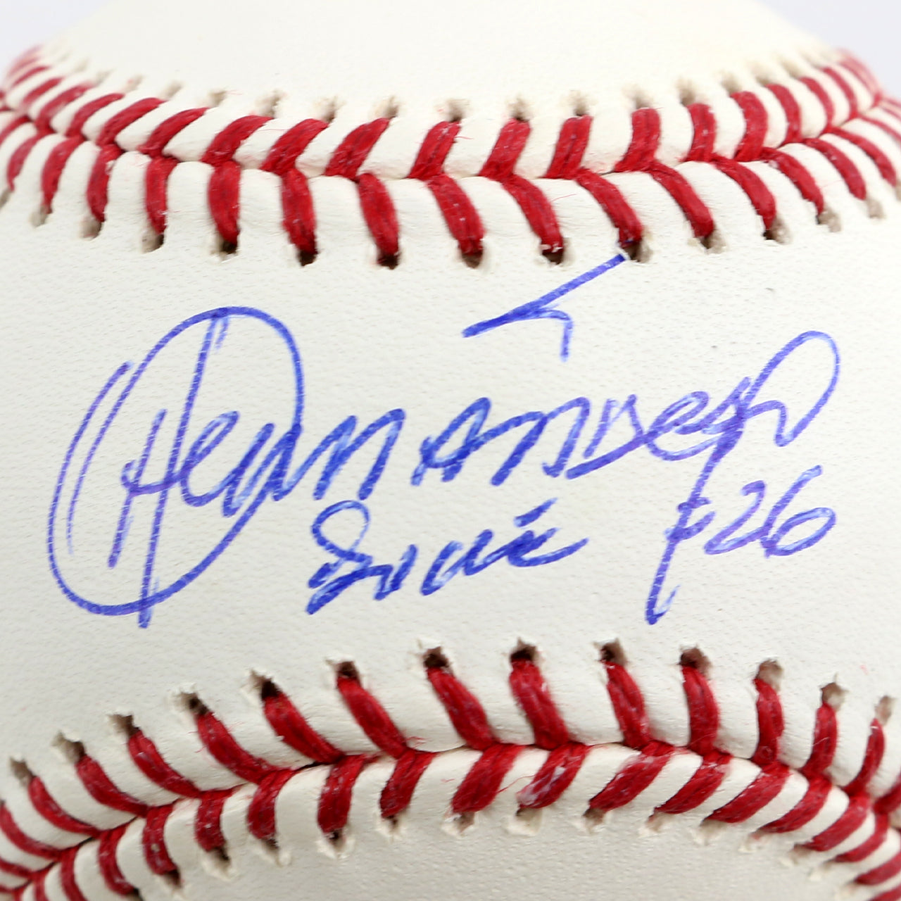 Orlando Hernandez Signed Official Major League Baseball - The Real Autograph