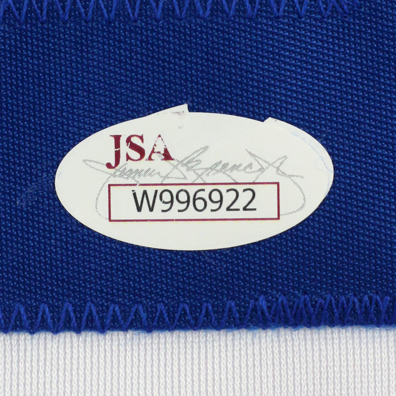 Steve Garvey Signed Jersey - The Real Autograph